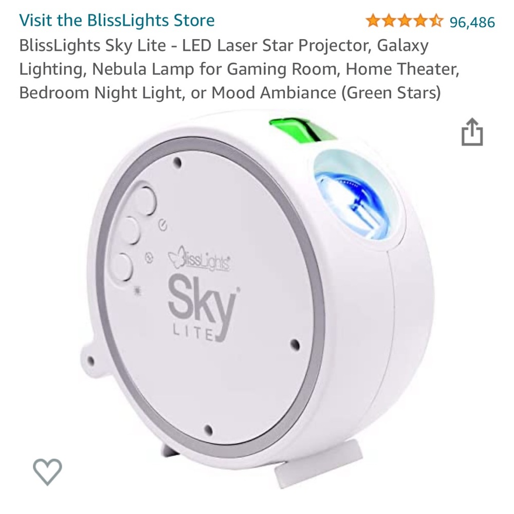 Bliss light sky lite projector